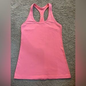 Lululemon Pinkish Orange Tank Size 8